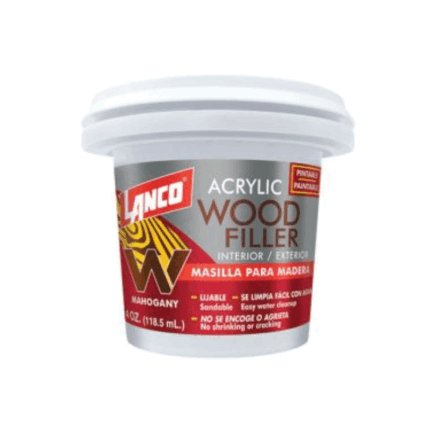 WOOD FILLER MAHOGANY 118.5ML LANCO