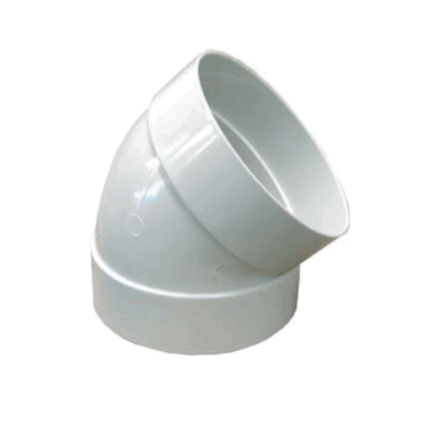 CODO PVC 3" X 45? SANITARIO