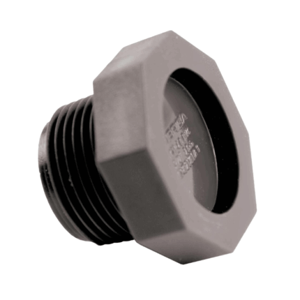 TAPON PVC  3/4" MACHO