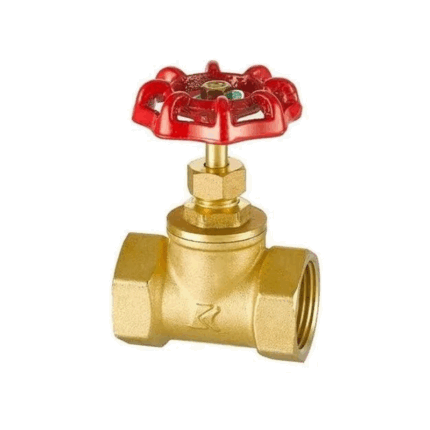 VALVULA DE CONPUERTA 1"  BRONCE