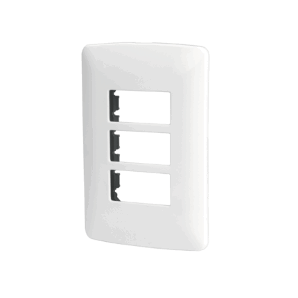 TAPA P/INTERRUPTOR TRIPLE