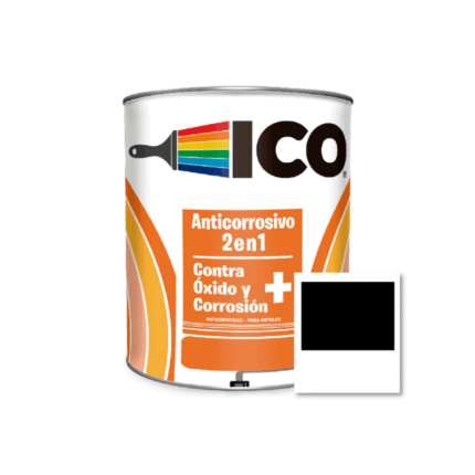 ANTICORROSIVO NEGRO ICO 1/4 GAL