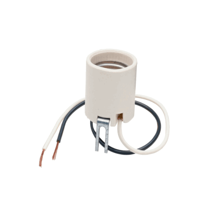 SOCATE DE PORCELANA CON CORDON