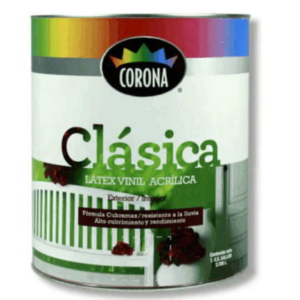 ESMALTE VERDE CORONA 1 GALON