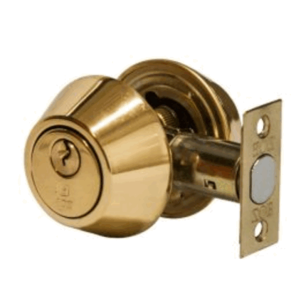 CERRADURA CHATA DORADA YALE
