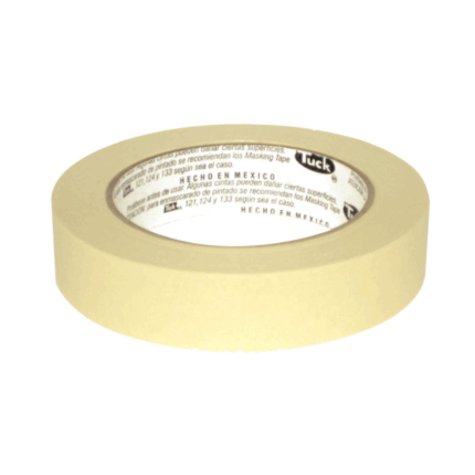 MASKING TAPE CREMA 1"