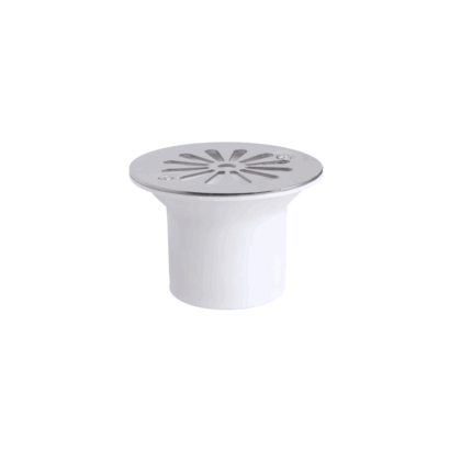 PARRILLA PLASTICA DE BANO 2"