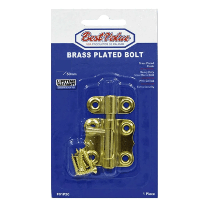 PICAPORTE DORADO 3" BEST VALUE